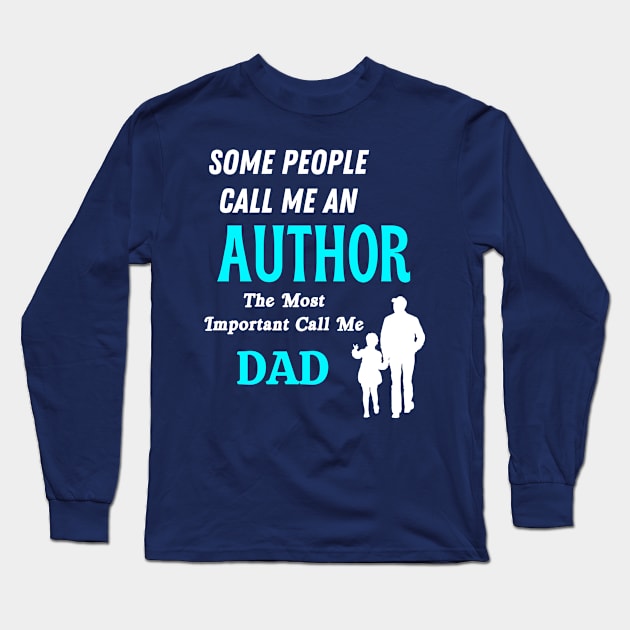 Author Long Sleeve T-Shirt by Mdath